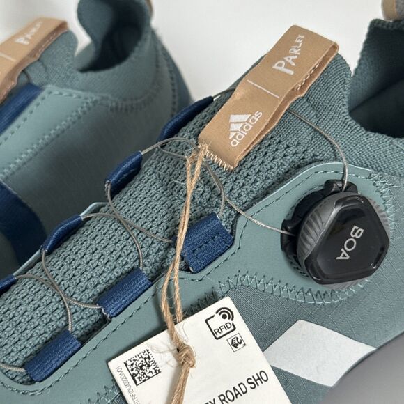 BRAND NEW Adidas Parley Road Men\'s Cycling Shoes BOA Green Men 7 Wmn 8 main image 13